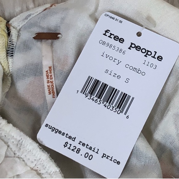 💫Free people | Floral Printed A-Line Maxi Dress - Picture 3 of 3